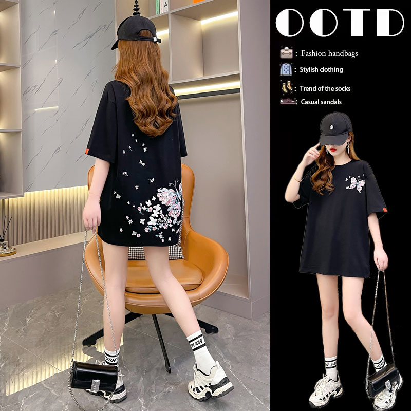 เสื้อยืดคนอ้วนแบบโอเวอร์ไซส์แบบ ulzzang fashion สนใจทักแชท