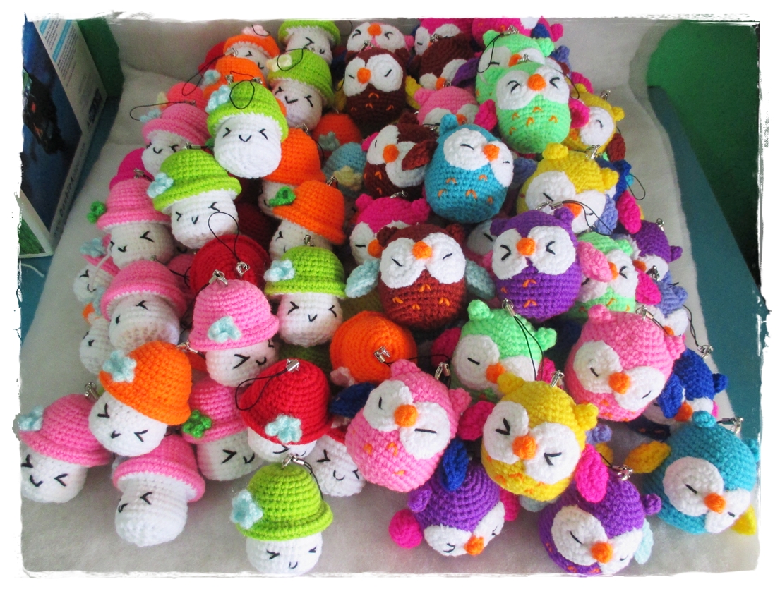 พวงกุญแจนกฮูก