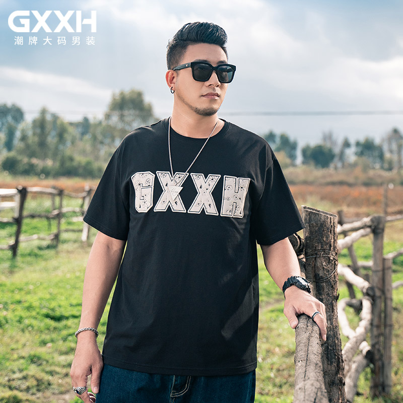 เสื้อยืดผู้ชายอ้วน S-5XL(อกเสื้อ39-51นิ้ว)