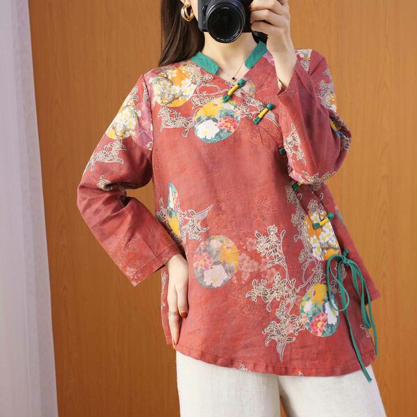 เสื้อลินิน แบบเสื้อสวยๆ เสื้อผ้าฝ้ายลินิน เสื้อเชิ้ตผ้าลินิน BY LININ