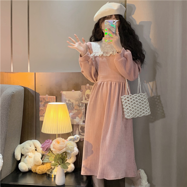 เดรสสาวอวบ มีไซส์ L-4XLอกเสื้อ 38-47 นิ้ว ใส่ได้ทั้งสาวหุ่นดีน่ารักจนถึงสาวอวบพลัสไซส์ จัดส่งฟรี! ทักแชทสั่งซื้อ