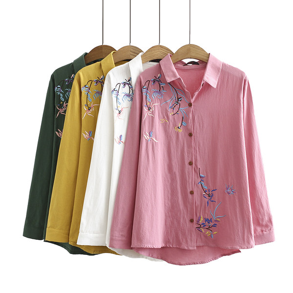 เสื้อลินินสไตล์ผู้ใหญ่ เสื้อคุณแม่ เสื้อผู้ใหญ่ แบรนด์ LININ
