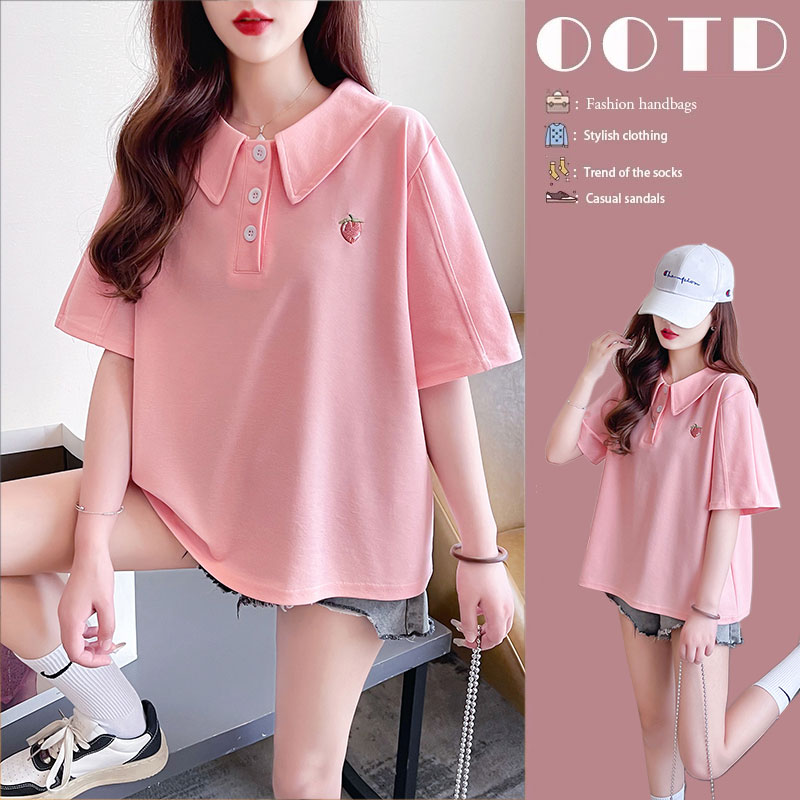 เสื้อยืดคนอ้วนแบบโอเวอร์ไซส์แบบ ulzzang fashion สนใจทักแชท
