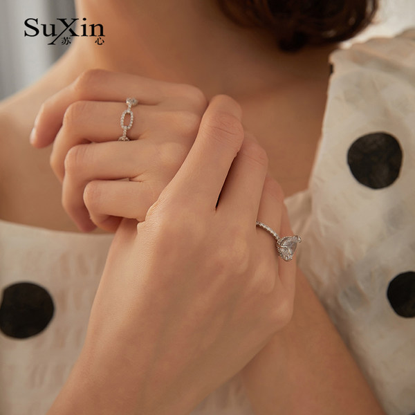 ตุ้มหู ต่างหู ต่างหูผู้หญิง By SuXin
