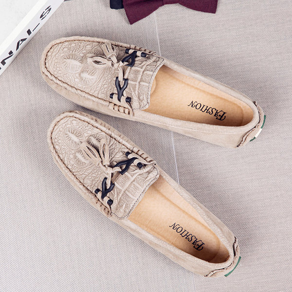 รองเท้าหนังผู้ชาย มีไซส์39-44 รองเท้าโลฟเฟอร์ชาย Slip-On Shoes