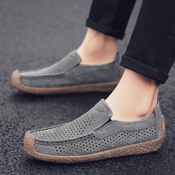 รองเท้าหนังผู้ชาย มีไซส์39-44 รองเท้าโลฟเฟอร์ชาย Slip-On Shoes