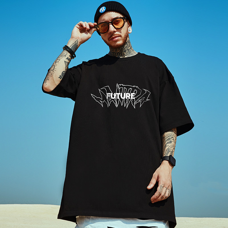 เสื้อยืดผู้ชายอ้วน S-5XL(อกเสื้อ39-51นิ้ว)