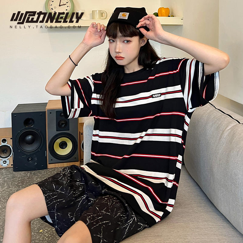 เสื้อยืดคอกลม ผู้ชาย เสื้อยืดผู้ชายเกาหลี เสื้อยืดเกาหลี แบรนด์ NELLY
