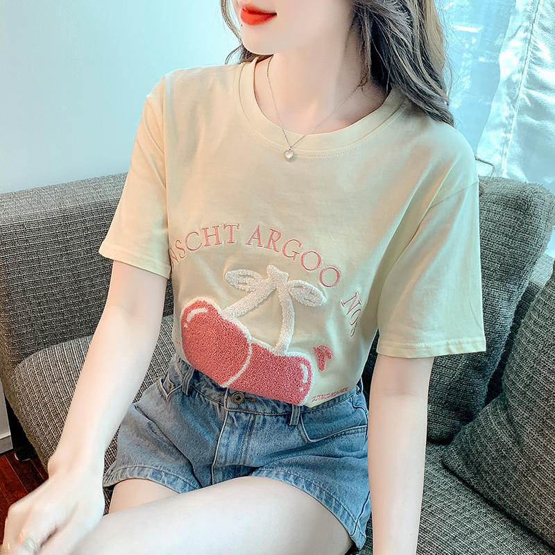เสื้อยืดวัยรุ่นน่ารักๆ เสื้อวัยรุ่นแขนสั้น เสื้อผ้าวัยรุ่นเกาหลี แบรนด์ Wiyike