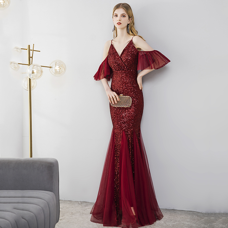 ชุดราตรี ชุดราตรีสวยหรู แบบ ทันสมัย Evening dress