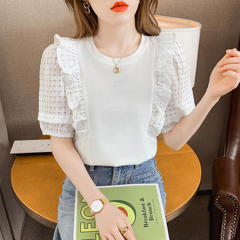 เสื้อยืดวัยรุ่นน่ารักๆ เสื้อวัยรุ่นแขนสั้น เสื้อผ้าวัยรุ่นเกาหลี แบรนด์ Wiyike