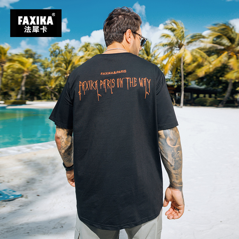 เสื้อยืดผู้ชายอ้วน S-5XL(อกเสื้อ39-51นิ้ว)