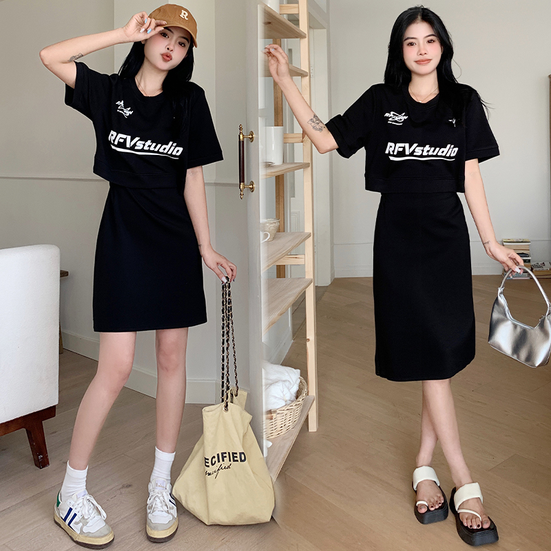 เดรสแขนสั้น มีไซส์ L-4XLอก 38-47 นิ้ว ใส่ได้ทั้งสาวหุ่นดีน่ารักจนถึงสาวอวบพลัสไซส์ จัดส่งฟรี! ทักแชทสั่งซื้อ