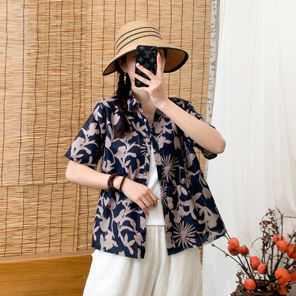 เสื้อลินิน แบบเสื้อสวยๆ เสื้อผ้าฝ้ายลินิน เสื้อเชิ้ตผ้าลินิน BY LININ