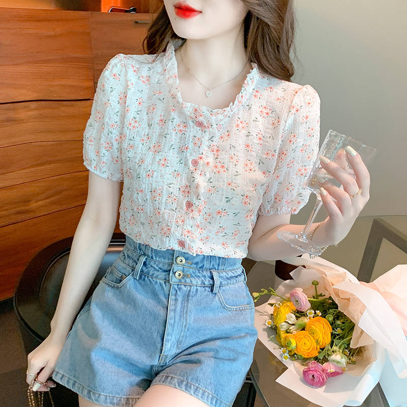 เสื้อยืดวัยรุ่นน่ารักๆ เสื้อวัยรุ่นแขนสั้น เสื้อผ้าวัยรุ่นเกาหลี แบรนด์ Wiyike