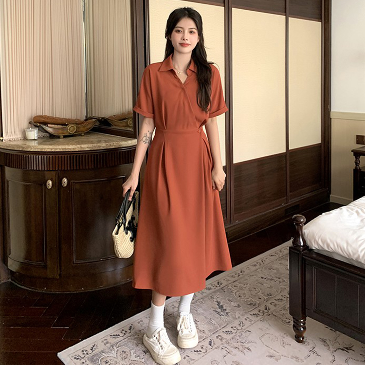 เดรสวัยรุ่น-เดรสคนอ้วนวัยรุ่น L-4XL(อก38-46 นิ้ว)
