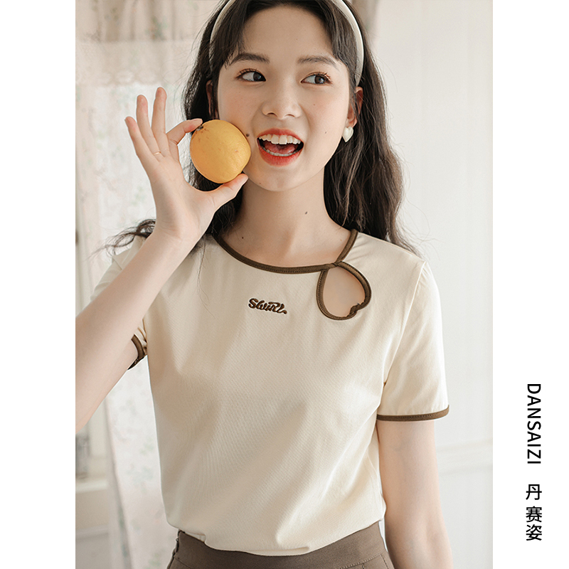 เสื้อผ้าวัยรุ่นเกาหลี เสื้อยืดวัยรุ่นผู้หญิง มีขนาด S M L XL