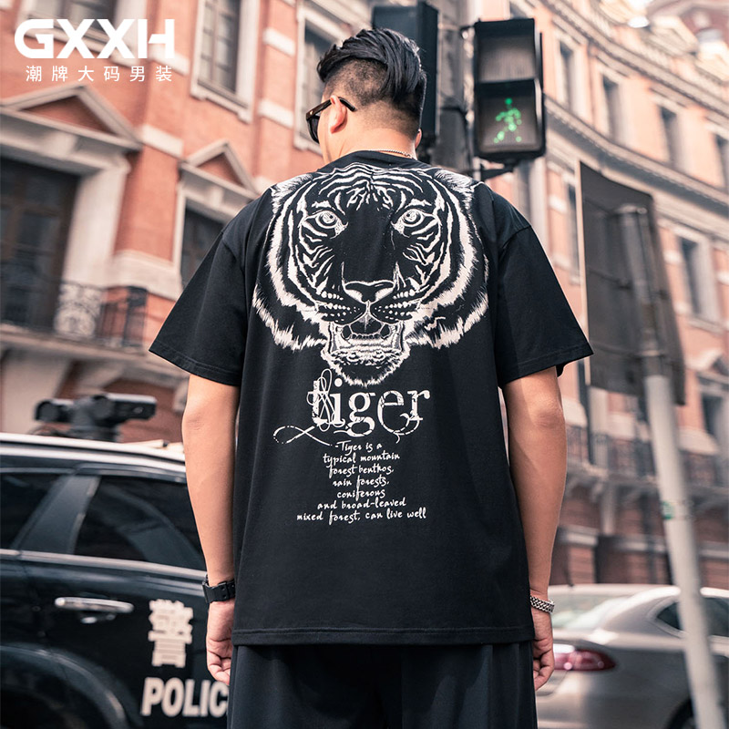 เสื้อยืดผู้ชายอ้วน S-5XL(อกเสื้อ39-51นิ้ว)