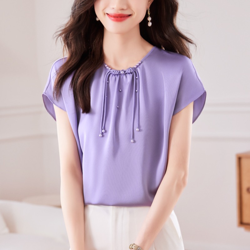 เสื้อเชิ้ตผู้หญิงแขนยาว เสื้อเชิ้ตผู้หญิงใส่ทํางาน 390 บาทต่อชิ้น ฟรีค่าจัดส่ง