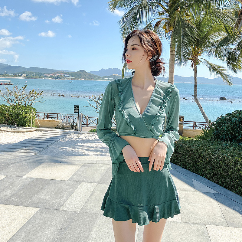 ชุดว่ายน้ำผู้หญิง ชุดว่ายน้ำน่ารัก Bikini ชุดไปทะเล