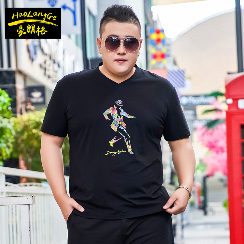 เสื้อยืดผู้ชายอ้วน S-5XL(อกเสื้อ39-51นิ้ว)