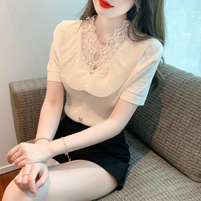 เสื้อผ้าวัยรุ่นเกาหลี เสื้อยืดวัยรุ่นผู้หญิง มีขนาด S M L XL