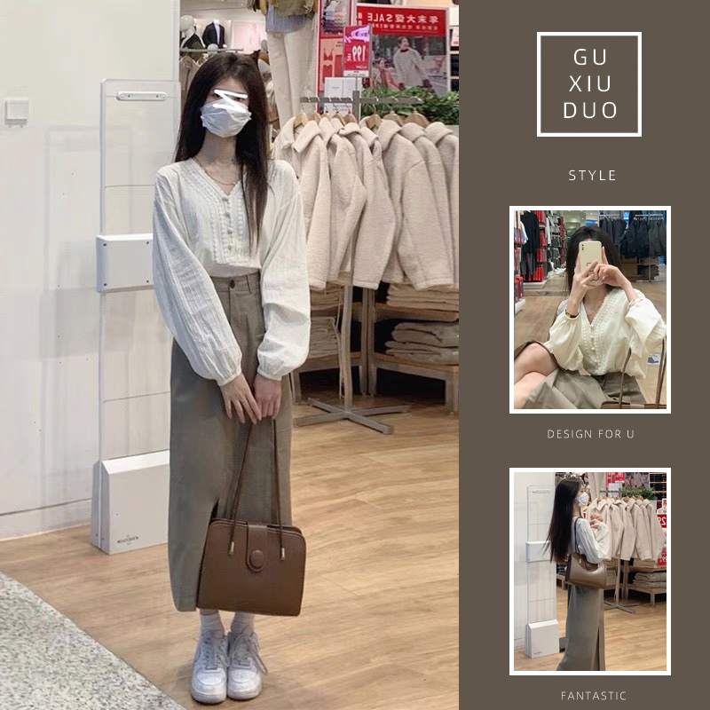 เดรสแขนสั้นมีไซส์L-4XLอก38-47นิ้ว