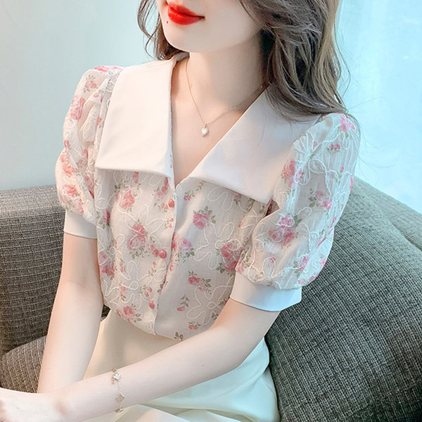 เสื้อชีฟองเกาหลี เสื้อชีฟองสวยๆ