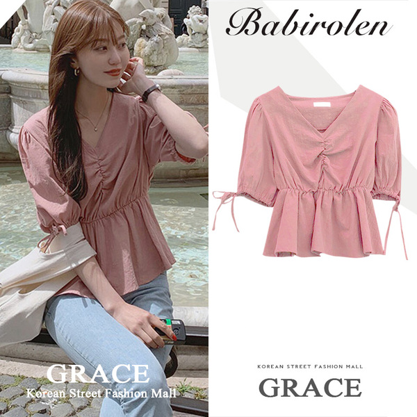 เสื้อเชิ้ตวัยรุ่น เสื้อทีเชิ้ตสไตล์เกาหลี