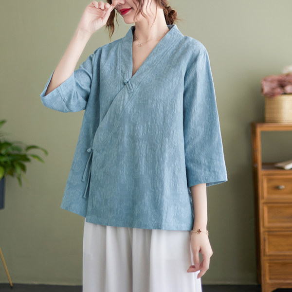 เสื้อลินิน แบบเสื้อสวยๆ เสื้อผ้าฝ้ายลินิน เสื้อเชิ้ตผ้าลินิน BY LININ
