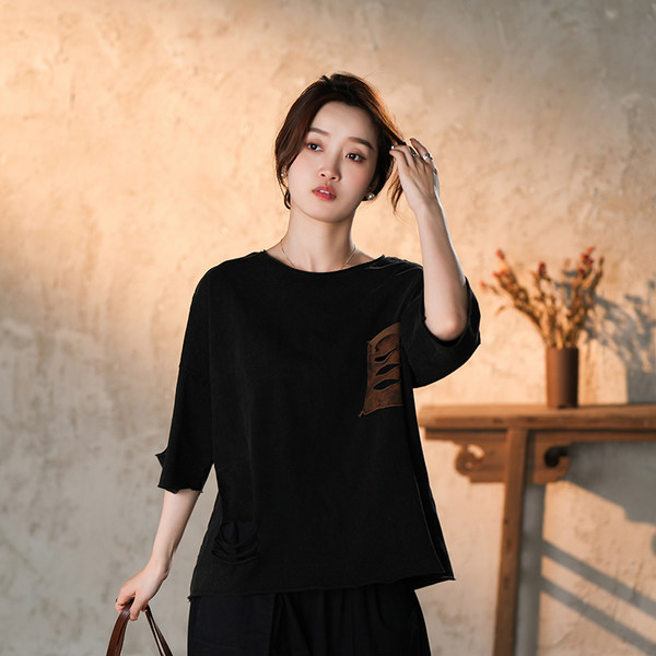 เสื้อยืดวินเทจ ฟรีไซส์อกเสื้อประมาณ 38-42