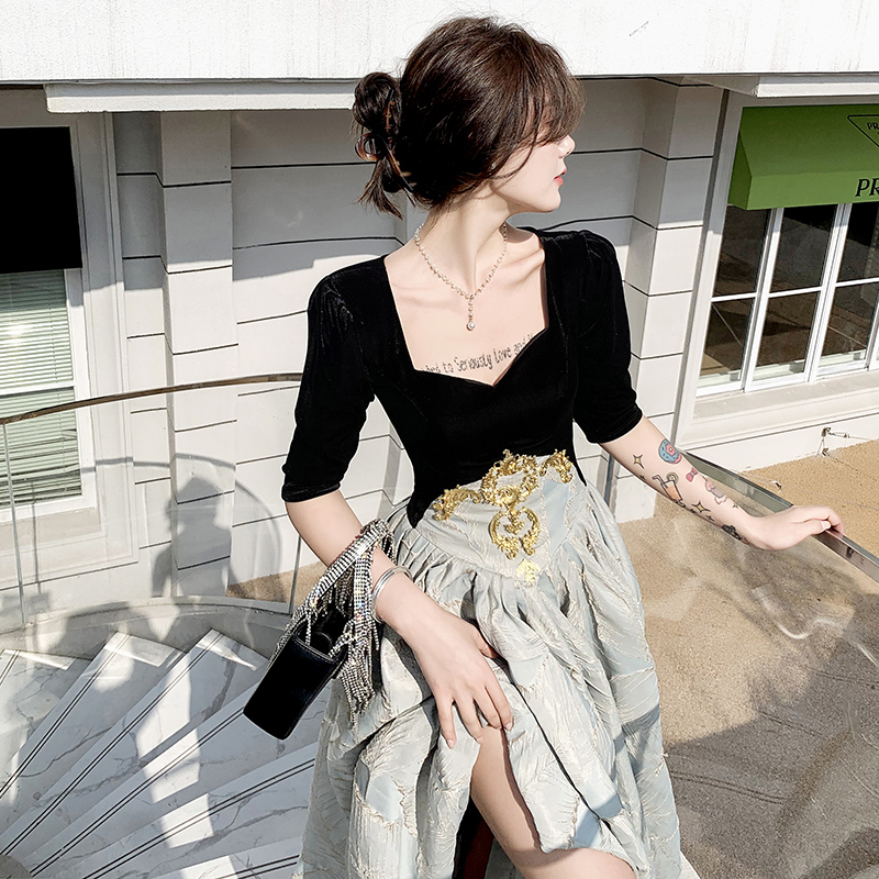 ชุดราตรี ชุดราตรีสวยหรู แบบ ทันสมัย Evening dress