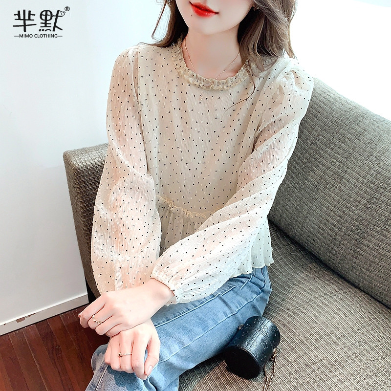 เสื้อลูกไม้ เสื้อเชิ้ตแขนยาว