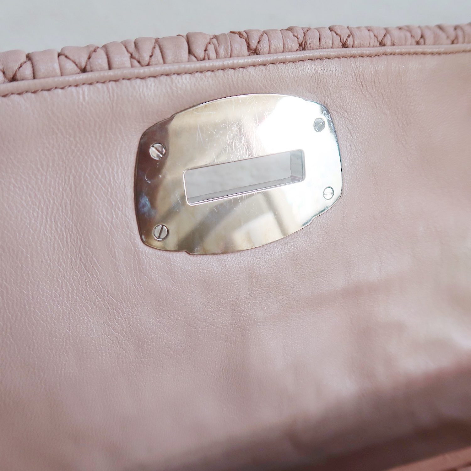 Miu Miu Cameo Matelasse Large Crystal Clutch