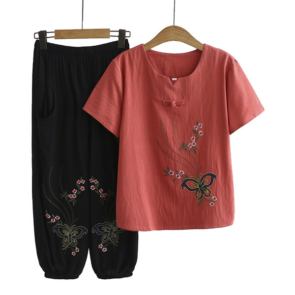 เสื้อลินินสไตล์ผู้ใหญ่ เสื้อคุณแม่ เสื้อผู้ใหญ่ แบรนด์ LININ