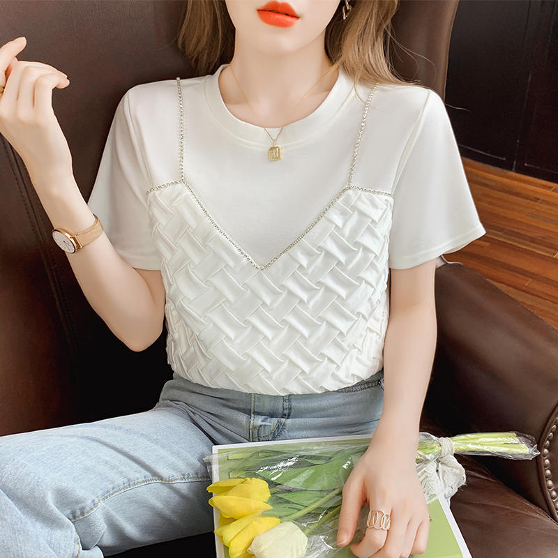 เสื้อยืดวัยรุ่นน่ารักๆ เสื้อวัยรุ่นแขนสั้น เสื้อผ้าวัยรุ่นเกาหลี แบรนด์ Wiyike