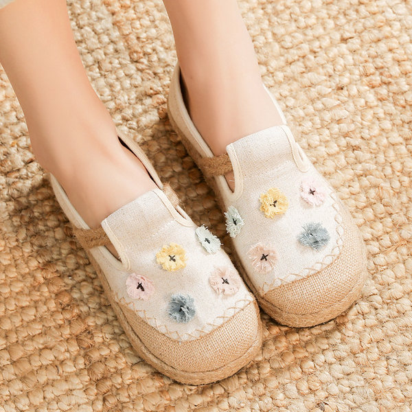 รองเท้าผ้าใบ รองเท้าลำลอง รองเท้าผ้าใบลำลอง รองเท้าแฟชั่นแบบสวม Slipper Shop