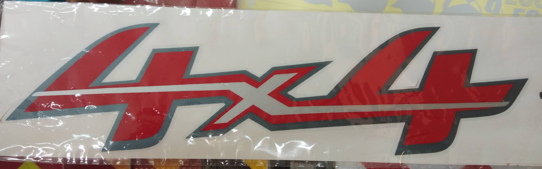 สติ๊กเกอร์ All New D-MAX 4X4 ปี16-19