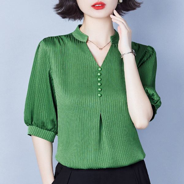 เสื้อชีฟองเกาหลี เสื้อชีฟองสวยๆ