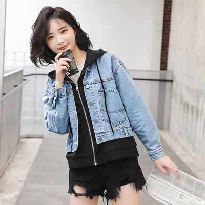 เสื้อแจ็คเก็ตยีนส์ เสื้อยีนส์ผู้หญิงเทห์ๆ