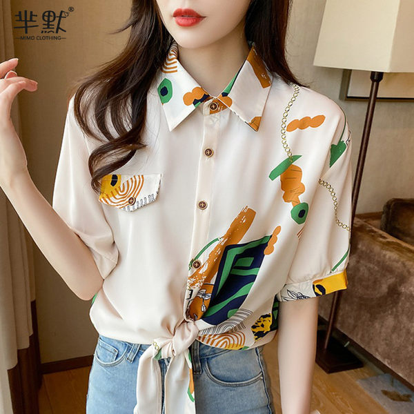เสื้อชีฟองเกาหลี เสื้อชีฟองสวยๆ