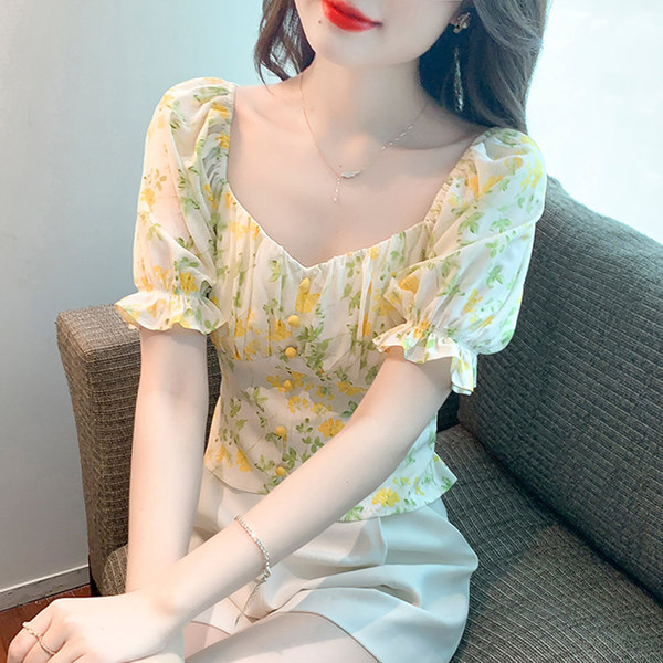 เสื้อชีฟองเกาหลี เสื้อชีฟองสวยๆ