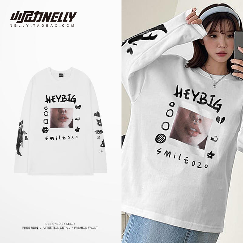 เสื้อยืดคอกลม ผู้ชาย เสื้อยืดผู้ชายเกาหลี เสื้อยืดเกาหลี แบรนด์ NELLY