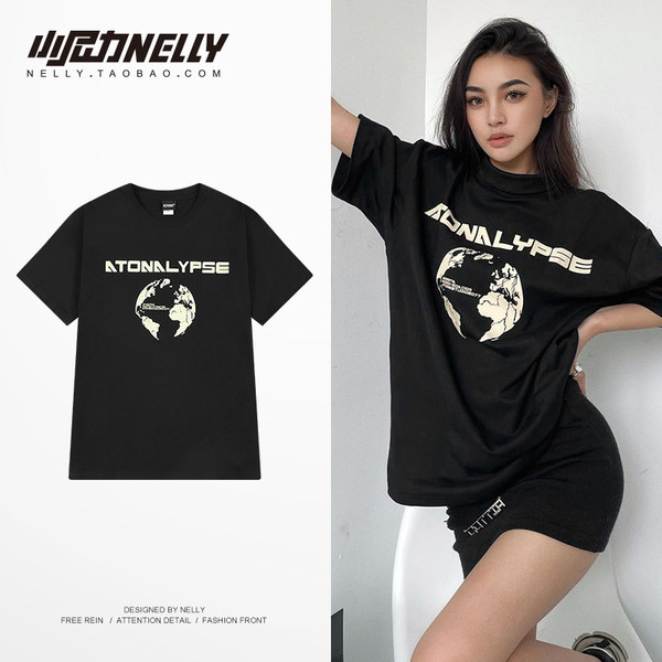 เสื้อยืดคอกลม ผู้ชาย เสื้อยืดผู้ชายเกาหลี เสื้อยืดเกาหลี แบรนด์ NELLY