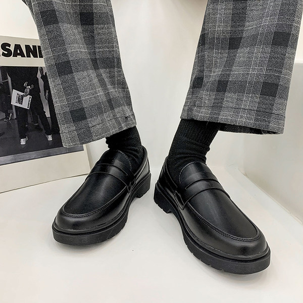 รองเท้าหนังผู้ชาย มีไซส์39-44 รองเท้าโลฟเฟอร์ชาย Slip-On Shoes