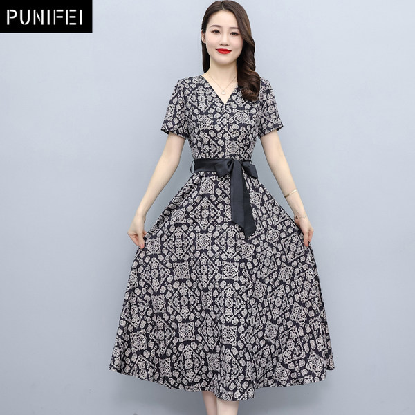 เดรสวัยผู้ใหญ่40-60ปี เดรสคุณแม่ ชุดเดรสทำงานวัยผู้ใหญ่ แบรนด์ MAMA DRESS