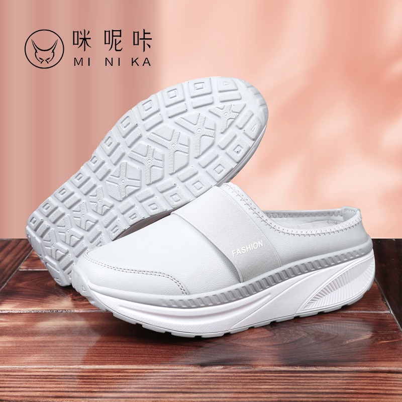 รองเท้าผ้าใบ รองเท้าลำลอง รองเท้าผ้าใบลำลอง รองเท้าแฟชั่นแบบสวม Slipper Shop