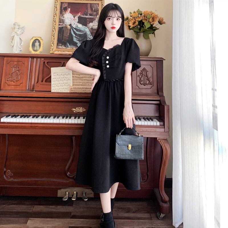 เดรสวัยรุ่น-เดรสคนอ้วนวัยรุ่น L-4XL(อก38-46 นิ้ว)
