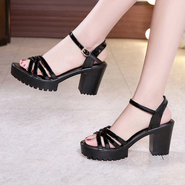 รองเท้าส้นสูงผู้หญิง รองเท้าส้นสูงรัดส้นผู้หญิง ส้นสูงนำเข้า ส้นสูงสวยหรู By Fashion Shoes Cabinat