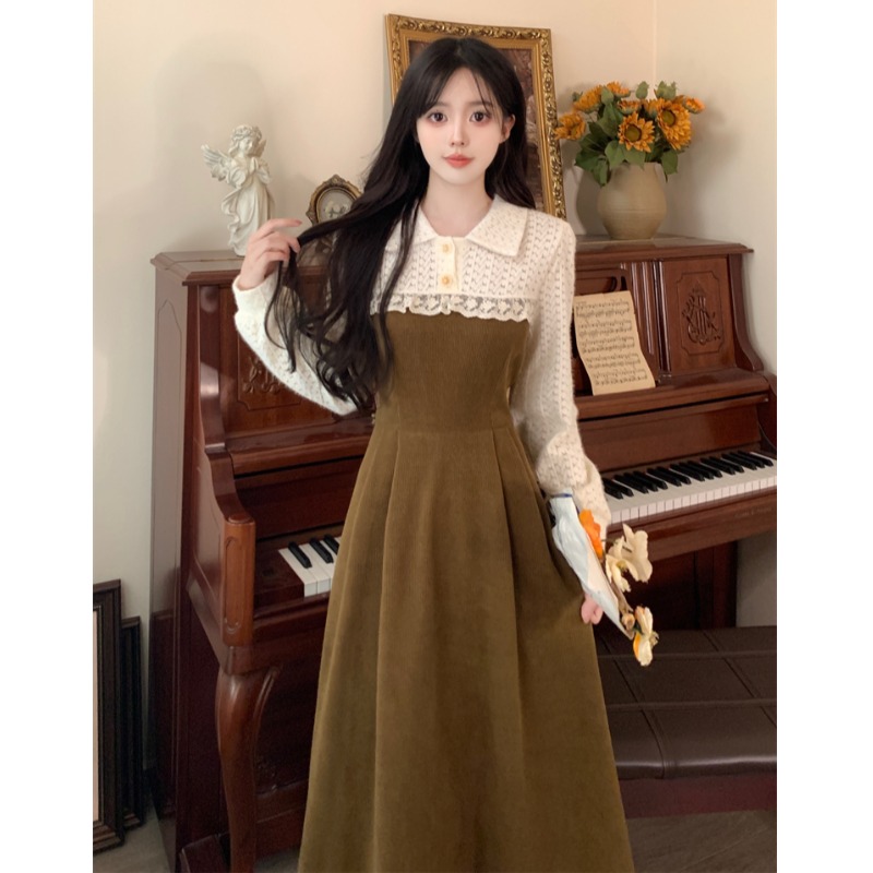 เดรสสาวอวบ มีไซส์ L-4XLอกเสื้อ 38-47 นิ้ว ใส่ได้ทั้งสาวหุ่นดีน่ารักจนถึงสาวอวบพลัสไซส์ จัดส่งฟรี! ทักแชทสั่งซื้อ